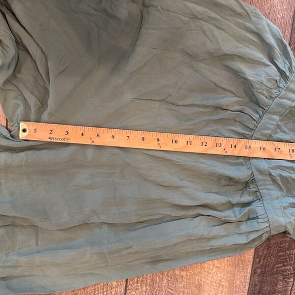 ModCloth Women's Unbridled Enthusiasm Wide Leg Jumpsuit Green Size M - Picture 6 of 11